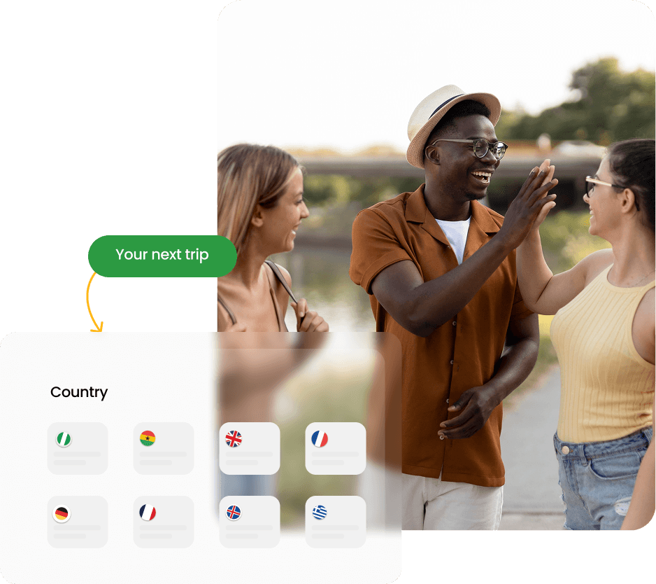 Visa application steps